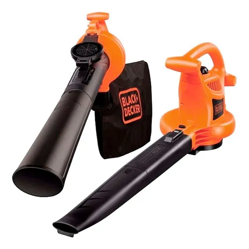 Sopladora Aspiradora De Hojas 2500w Black & Decker Bv25-ar